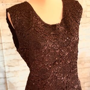 Raphael Savvy VINTAGE CHIC Upscale Tank top Sz L